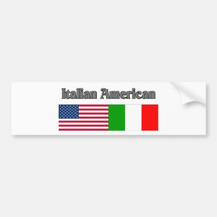Italian American Bumper Sticker
