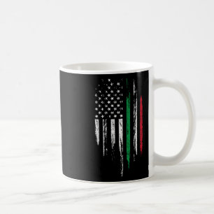 Italian American Flag Combo Italy Usa Italia Patri Coffee Mug