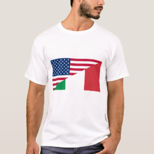 Italian American Flag Men's T-Shirt
