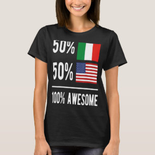 italian american heritage month american born ital T-Shirt