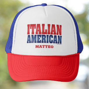 Italian American Personalised Trucker Hat