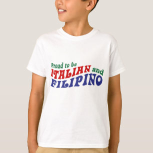 Italian and Filipino T-Shirt