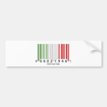 Italian Barcode Flag