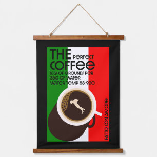 Italian Baristas Hanging Tapestry