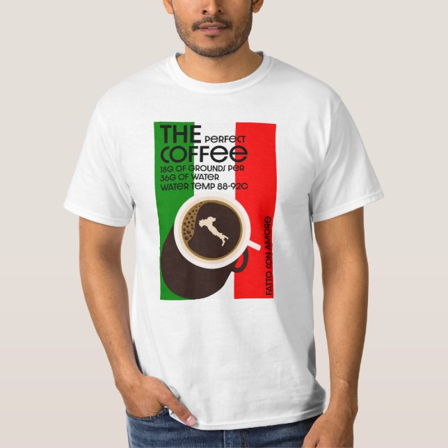 Italian Baristas  T-Shirt (Front)
