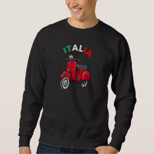 Italian Biker Bike Rider Motorcycle Love Italy Sco Sweatshirt
