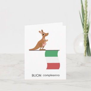 Italian Birthday Card – Buon compleanno