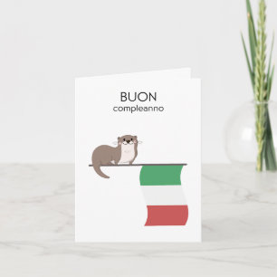 Italian Birthday Card – Buon compleanno
