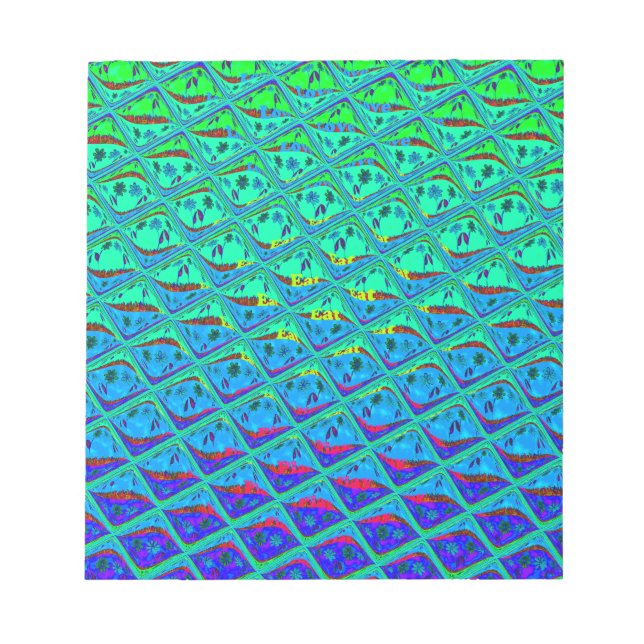 Italian Blend of Blue Tiles.png Notepad (Front)
