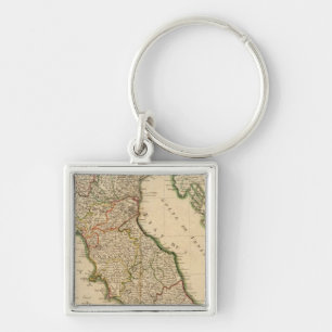 Italian Boarder Coutries Key Ring