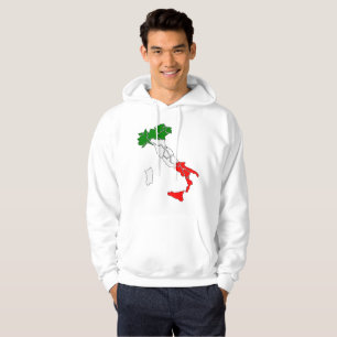Italian boot hoodie