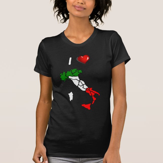 Italian boot T-Shirt (Front)