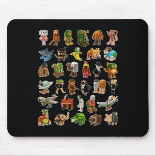 Italian-brainrot Ai Generated Animals Gen Z Men Wo Mouse Pad