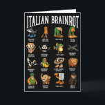 Italian Brainrot Ballerina Ino Character Meme Mix  Card<br><div class="desc">Italian Brainrot Ballerina Ino Character Meme Mix</div>