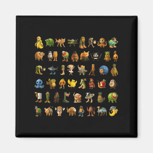 Italian Brainrot Gen-z Meme Funny Brain Rot Kids C Magnet