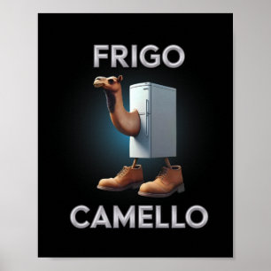 Italian Brainrot Pasta-powered Humour Design  Poster