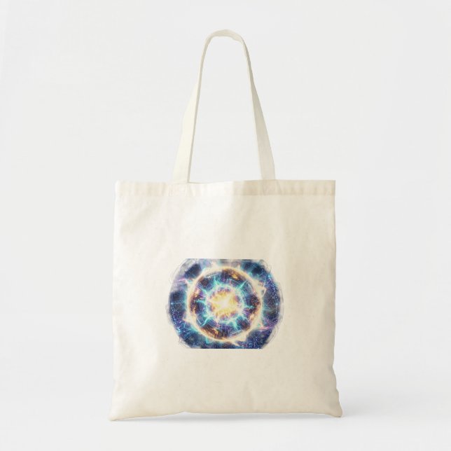 Italian Brainrot Pizza shark Tote Bag (Front)
