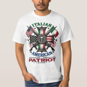Italian by Blood American by Birth ItalianAmerican T-Shirt