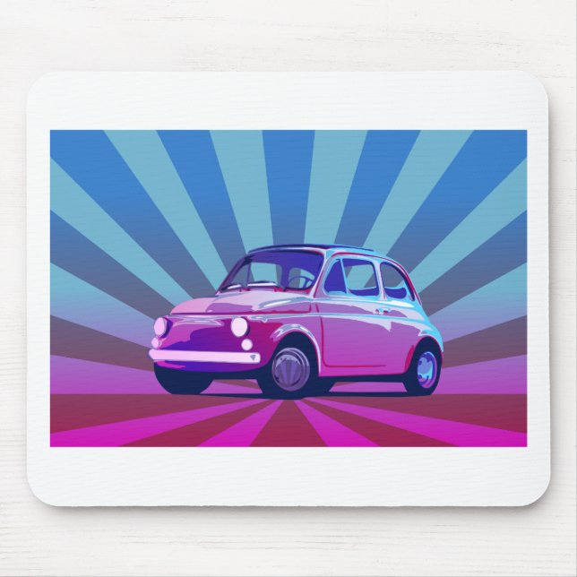 Italian Car Art Mouse Pad (Front)