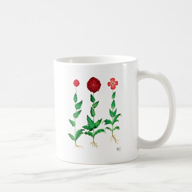 Italian Carnation 2 Coffee Mug (Right)