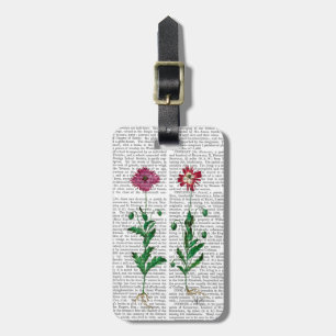 Italian Carnation 3 Luggage Tag