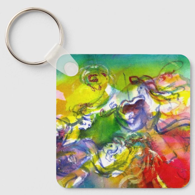 ITALIAN CARNIVAL / Dance,Music,Theatre Key Ring (Front)