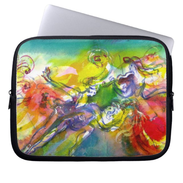 ITALIAN CARNIVAL / Dance,Music,Theatre Laptop Sleeve (Front)