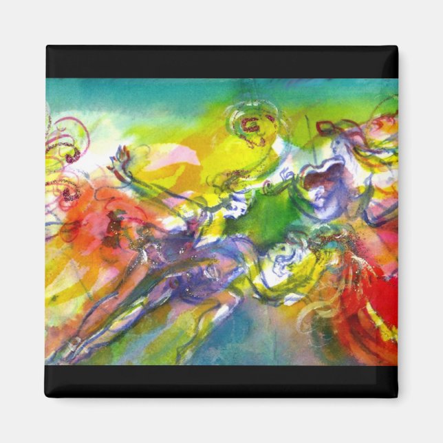 ITALIAN CARNIVAL / Dance,Music,Theatre Magnet (Front)