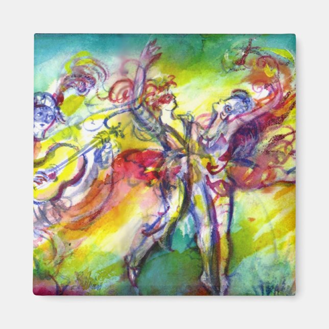 ITALIAN CARNIVAL / Dance,Music,Theatre Magnet (Front)