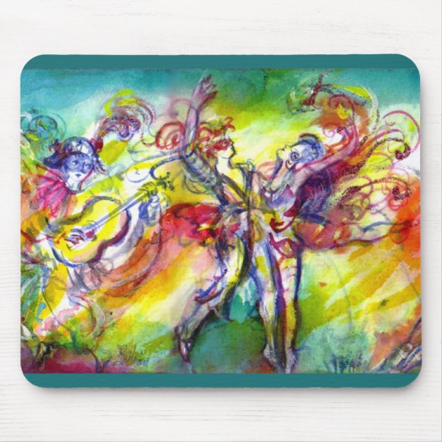 ITALIAN CARNIVAL / Dance,Music,Theatre Mouse Pad (Front)