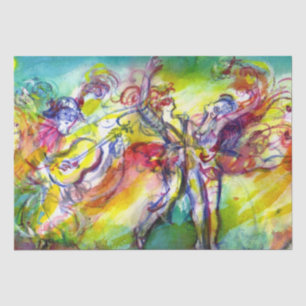 ITALIAN CARNIVAL / Venetian Masquerade,Dance Music Tissue Paper