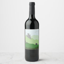 Italian Castle Wine Label