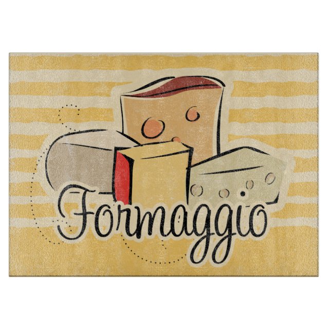 Italian Cheese Cutting Board (Front)