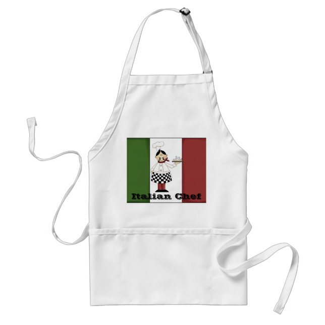 Italian Chef #7 Apron (Front)