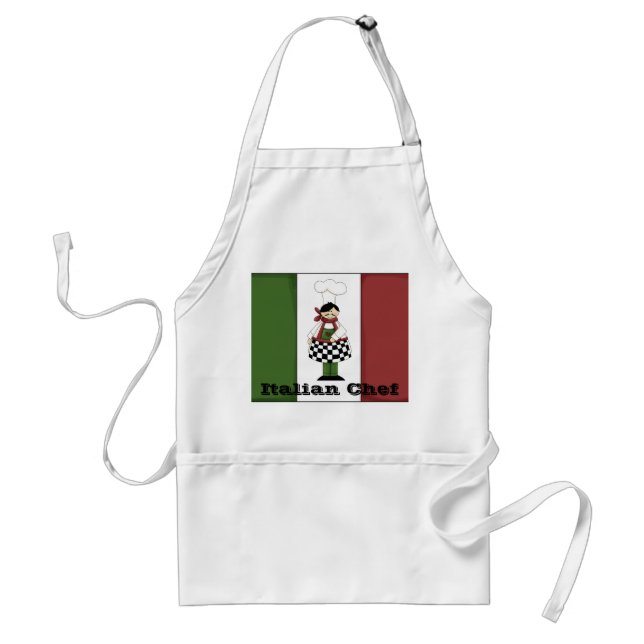 Italian Chef #8 Apron (Front)