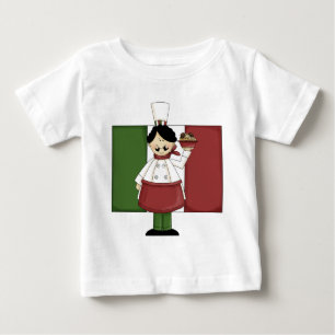 Italian Chef - Customisable Baby T-Shirt