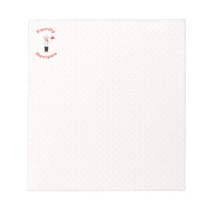 Italian Chef Family Recipes Notepad