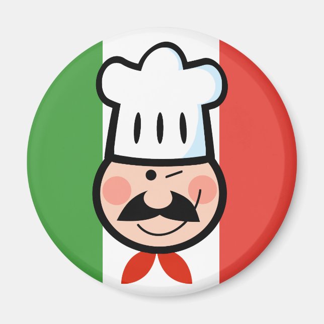Italian Chef Magnet (Front)