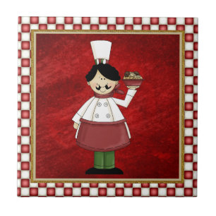 Italian chef tile