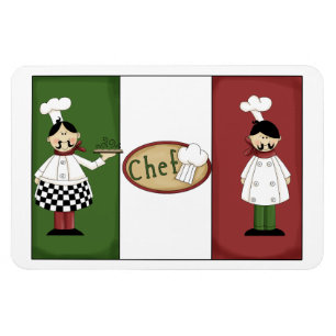 Italian Chefs Premium Magnet