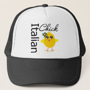 Italian Chick Trucker Hat