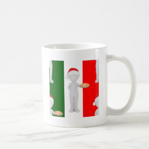 italian christmas coffee mug