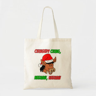 Italian Christmas Donkey Tote Bag