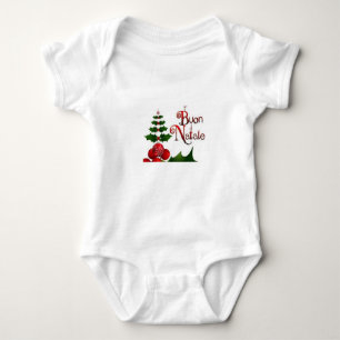 **ITALIAN CHRISTMAS** FOR AN **ITALIAN BABY** BABY BODYSUIT