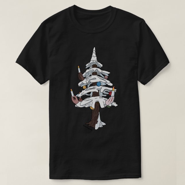 Italian christmas tree TShirt (Design Front)