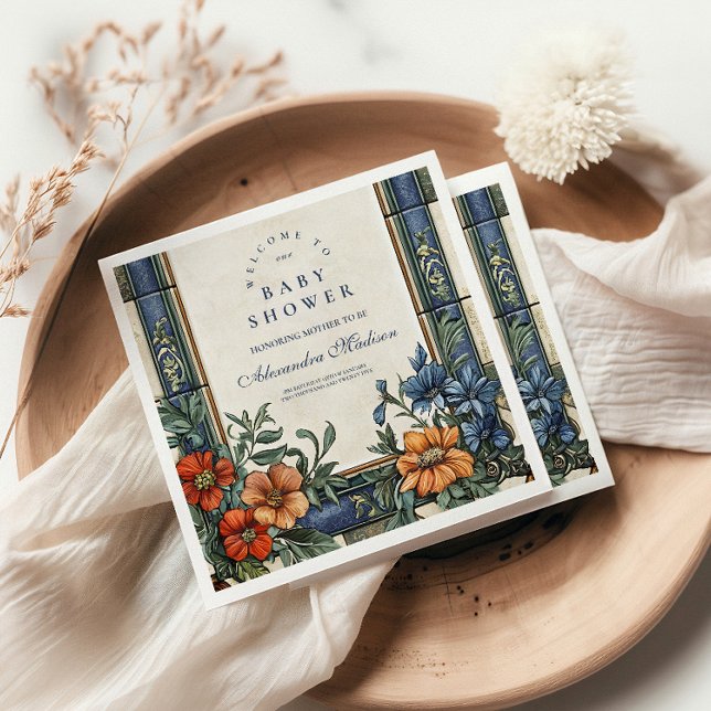 Italian Ciao Baby Shower Napkin (Creator Uploaded)