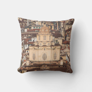 italian city roof viewancient,architecture,buildin cushion