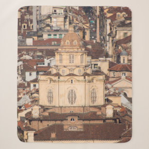 italian city roof viewancient,architecture,buildin sherpa blanket