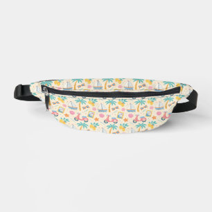 Italian Coastal Summer Seamless Pattern Bum Bags