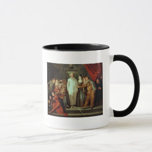 Italian Comedians, c.1720 Mug